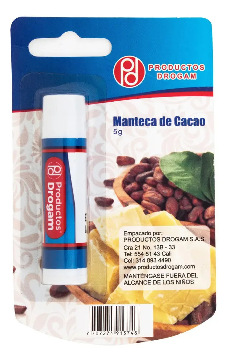 Manteiga de Cacau Drogam 5g