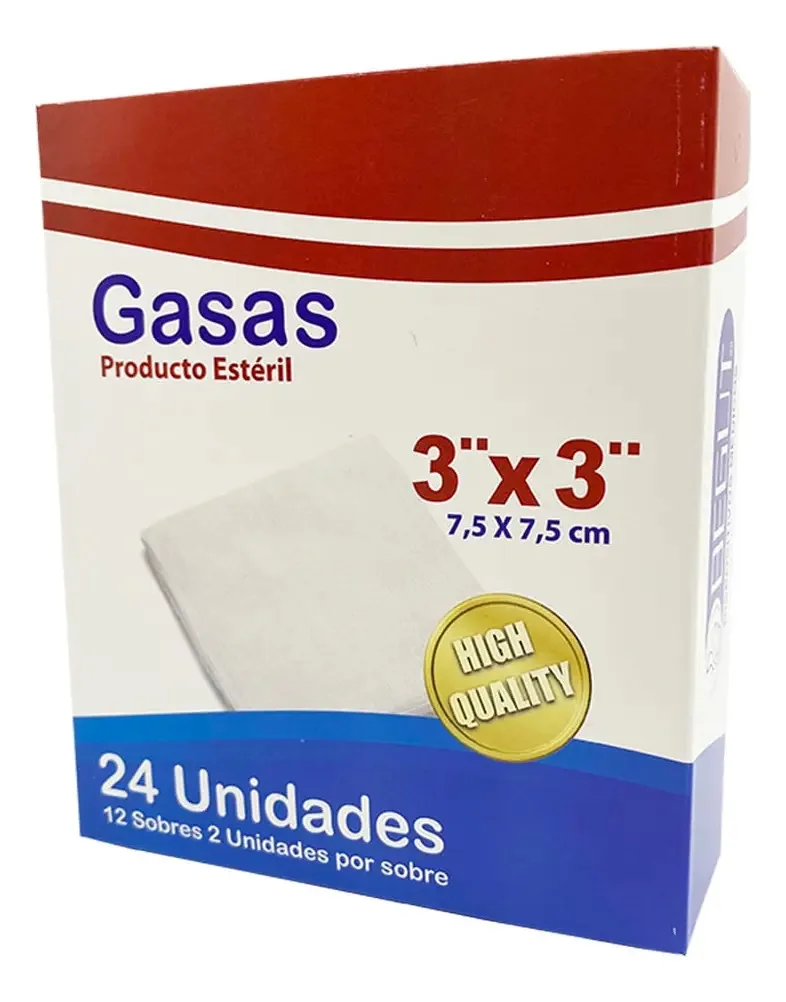 Gaze estéril Begut 3 x 3 polegadas x 24 onças