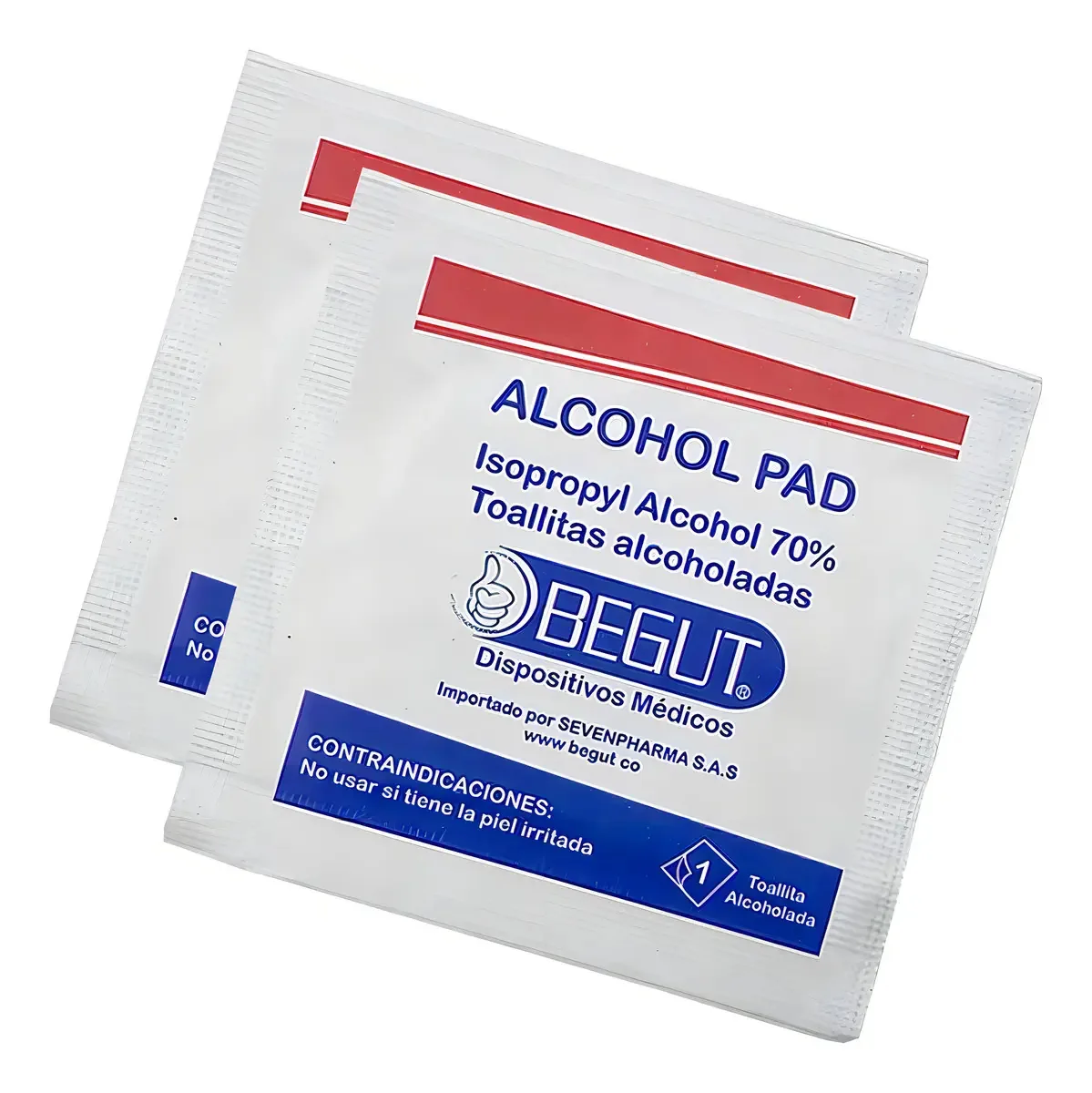 Lenços Begut Com Álcool X 100und