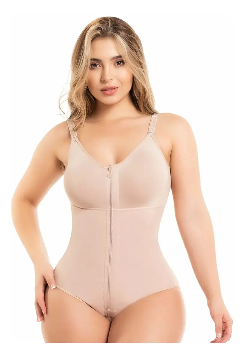 Cintas pós-cirúrgicas colombianas Salome 0420 Cor Bege Tamanho 3xl