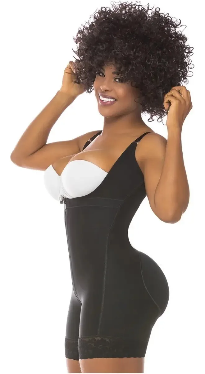 Cintas pós-parto colombianas Salome 0216 Shaper Color: Preto, tamanho S