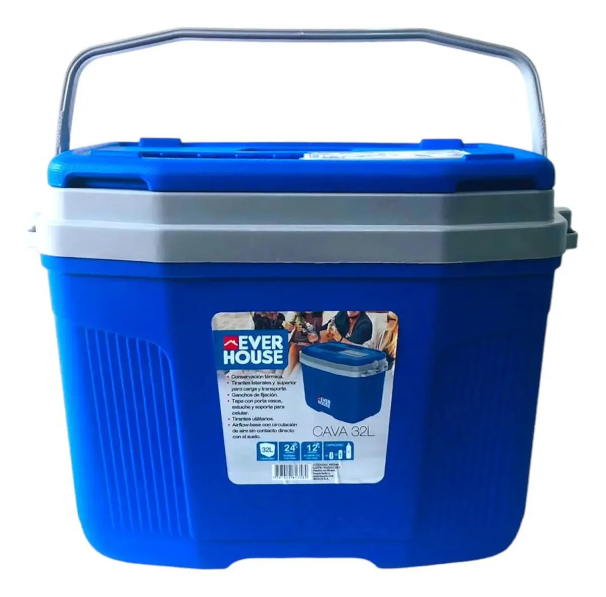 Cava azul Everhouse de 32 litros