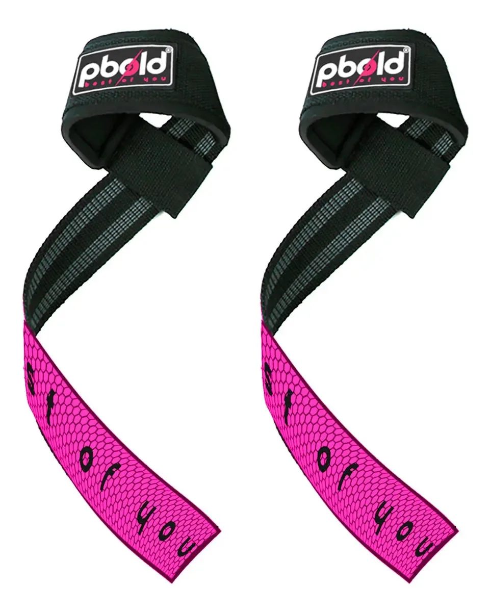 Alças para levantar alças, pulseiras, bandagens esportivas, ginástica, crossfit, levantamento de peso, pesos, barras, halteres, treinamento, ginástica, exercícios, fitness, pbold, fúcsia