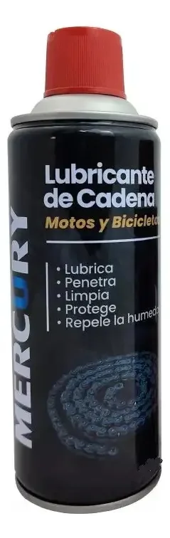Óleo lubrificante penetrante para correntes, motocicletas e bicicletas
