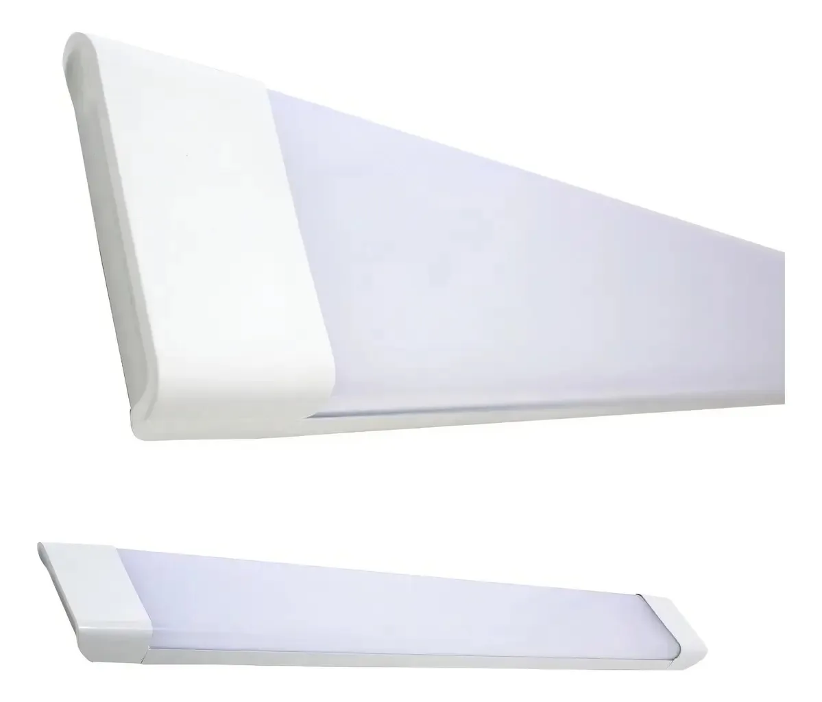 Lâmpada plana LED de alta potência de 54w 120 cm 4320 lúmens, cor branca