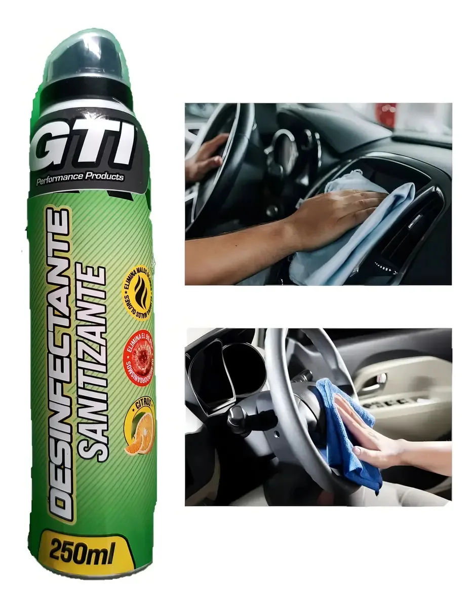 Desinfetante de carro em aerossol Gti Sanitizer