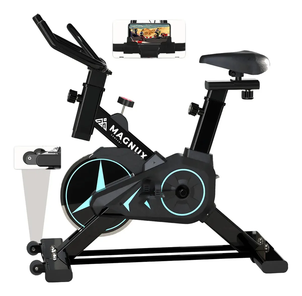 Bicicleta giratória Magnux Static Gym