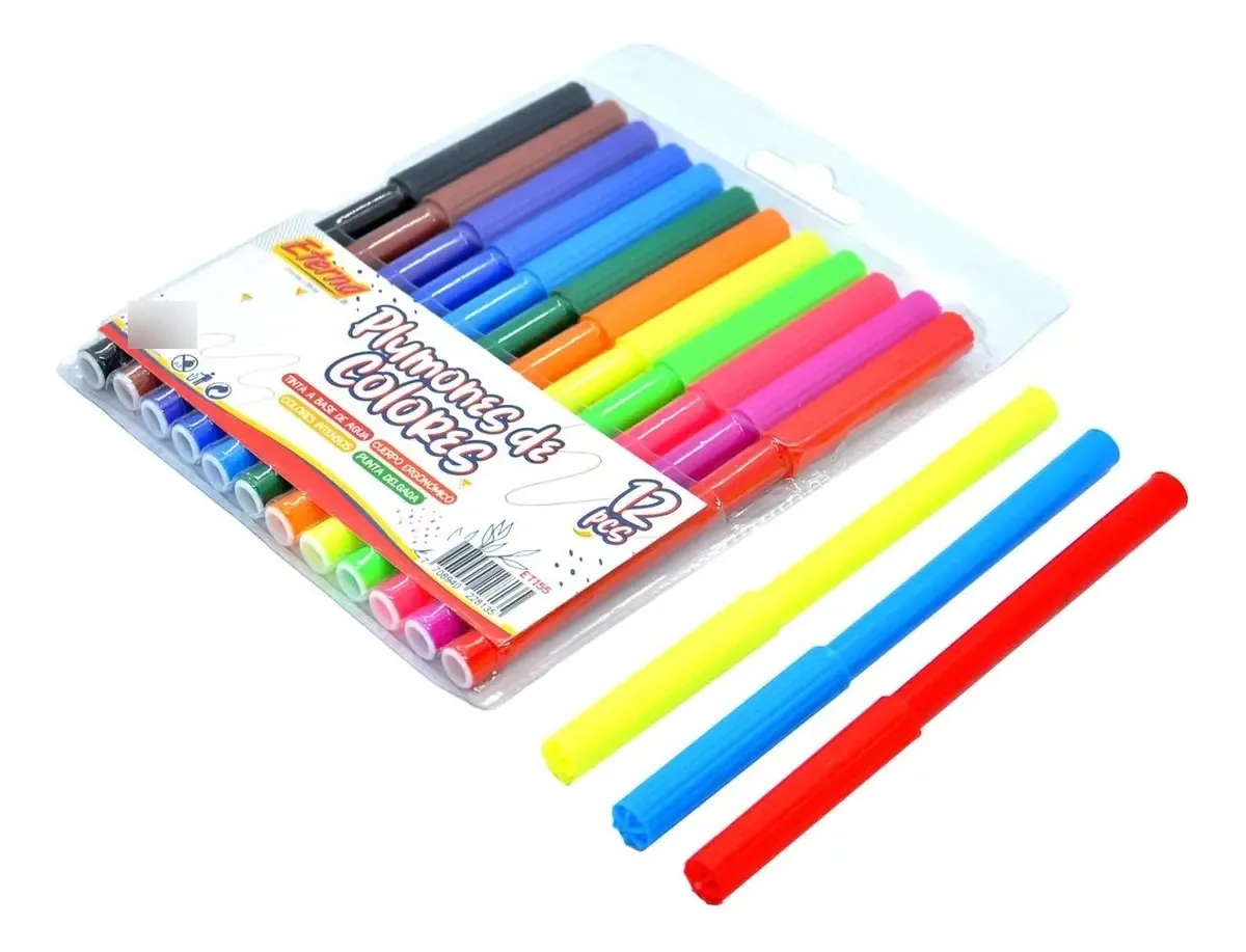 Marcadores coloridos X12