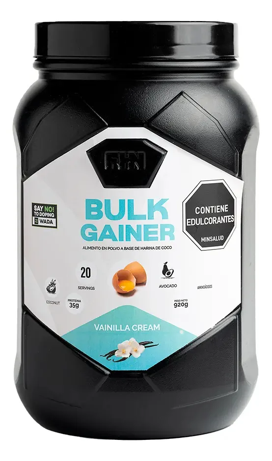 Fhn Nutrition Bulk Gainer Vanilla Protein X 920g