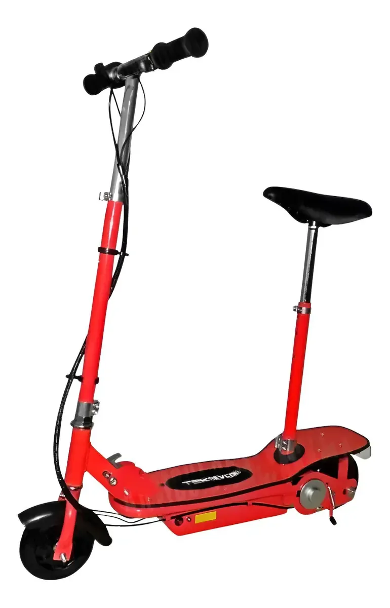 Scooter elétrico metálico G300, para crianças e adultos, vermelho
