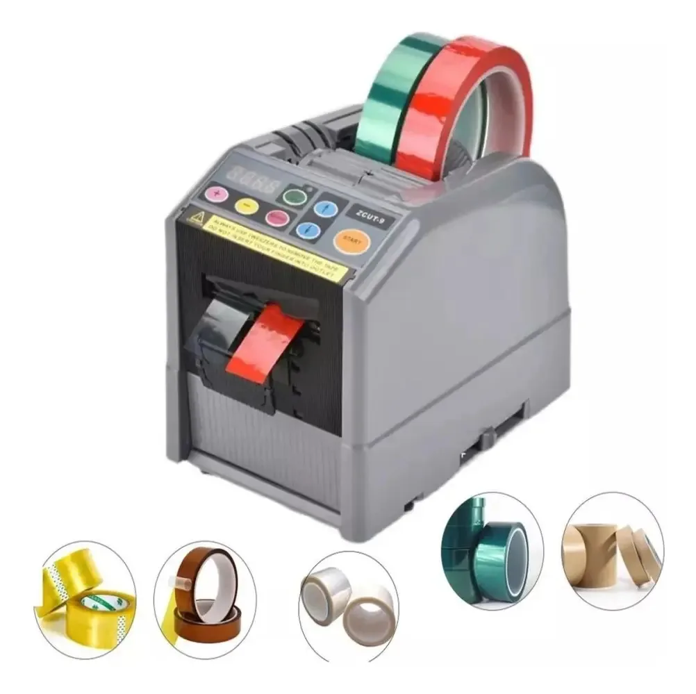 Máquina automática de corte de fita, dispensador de fita de cor preta