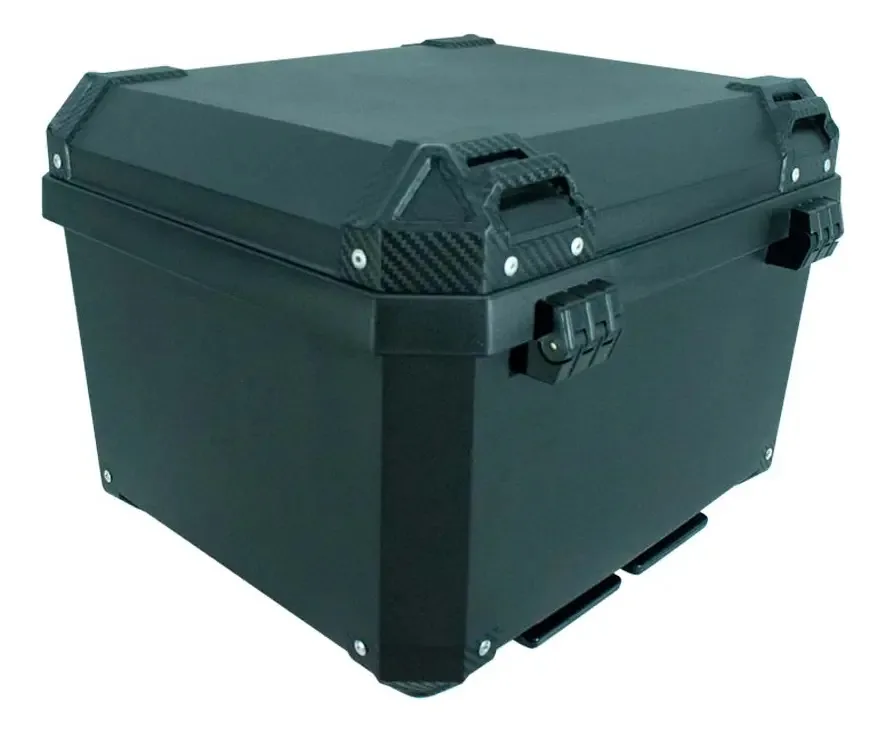 Baú quadrado preto Dr1 Evo 57 Lt preto