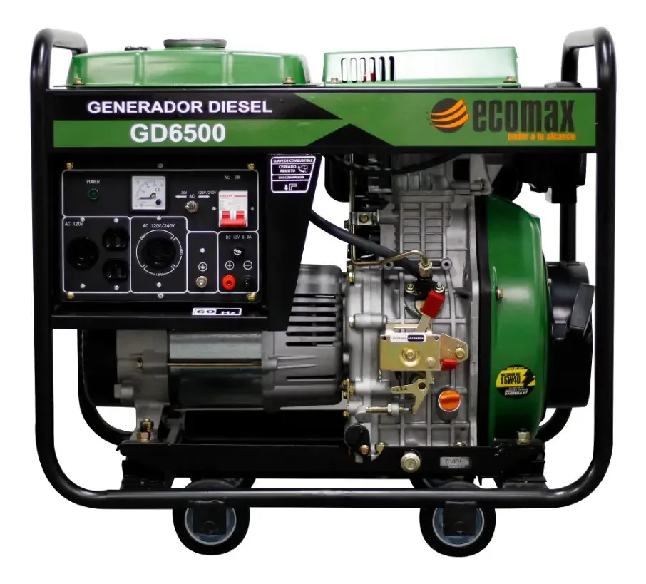 Usina de energia a diesel Ecomax Gd6500 5500W