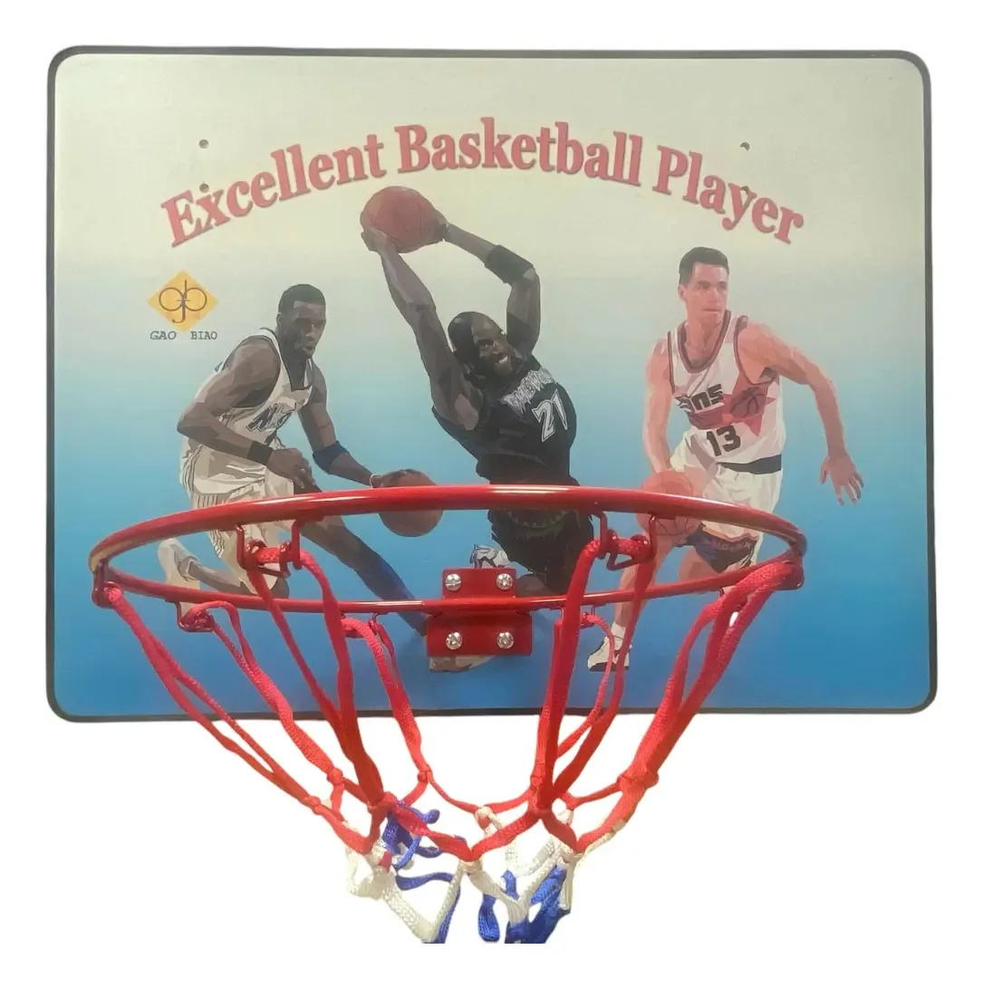 Placa de basquete suspensa para crianças