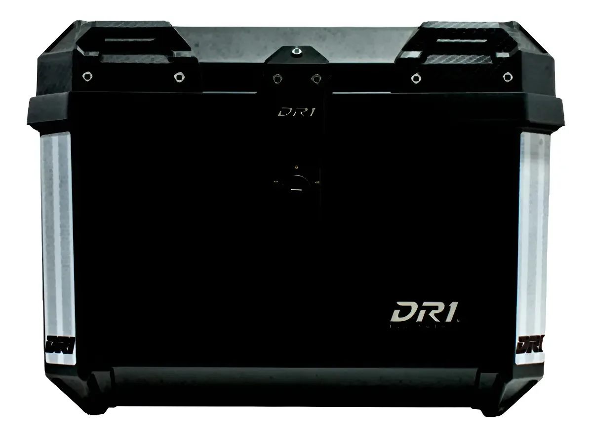 Baú quadrado preto Dr1 45 Lt Evo preto