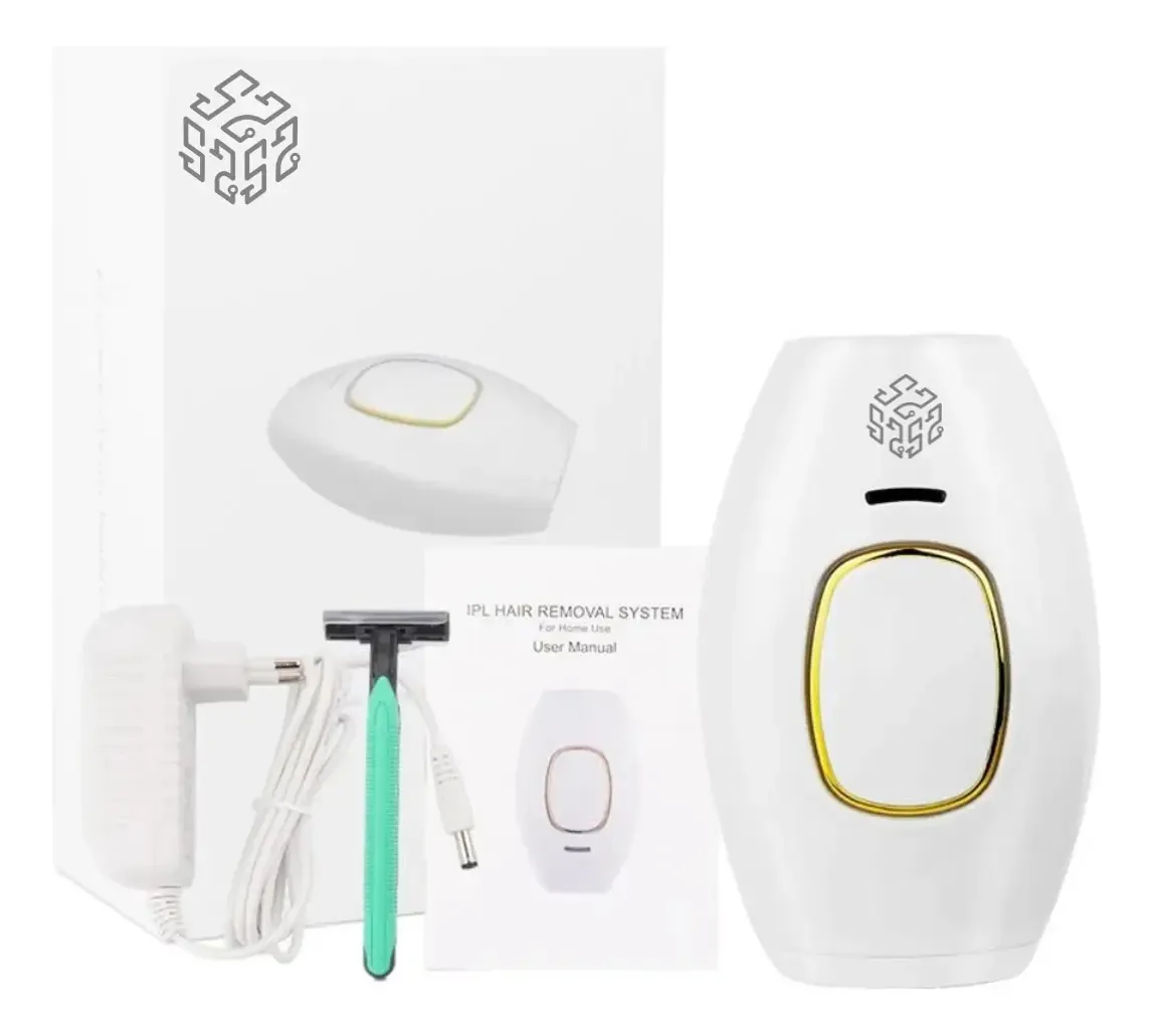 Máquina de depilação a laser Ipl 52 bits, cor branca