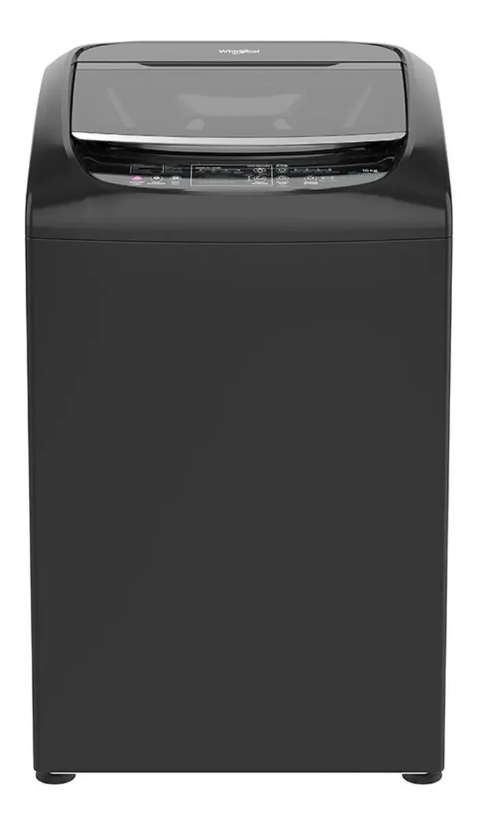 Máquina de lavar automática Whirlpool WWI16B preta 16kg