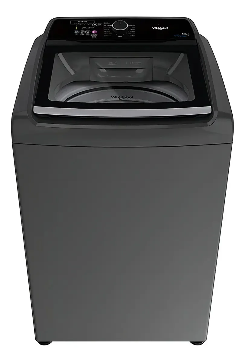 Máquina de lavar automática Whirlpool WWG18BSHLA cinza 18kg
