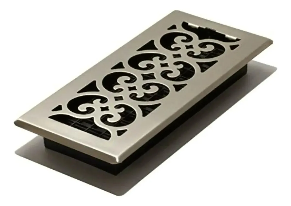Grelha de ventilação de piso Decor Grates, 10 cm x 25