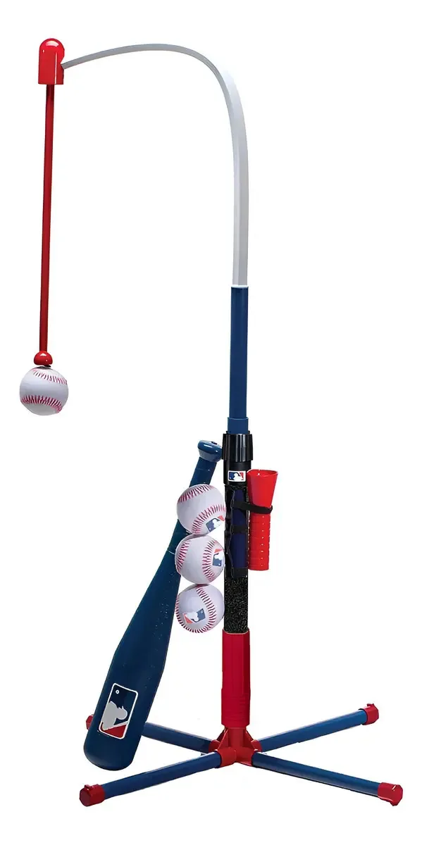 Franklin Sports Grow com base de rebatidas de beisebol azul