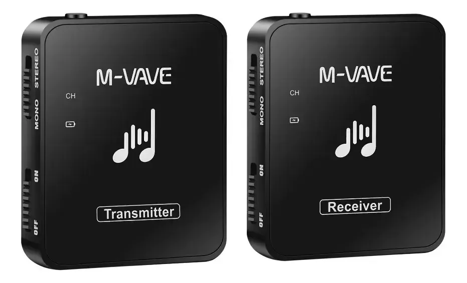 Kit De Microfone, Transmissor E Receptor Mvave Transmissor