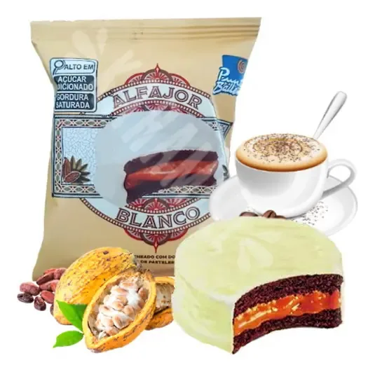 Bombom Alfajor Branco 12x60g