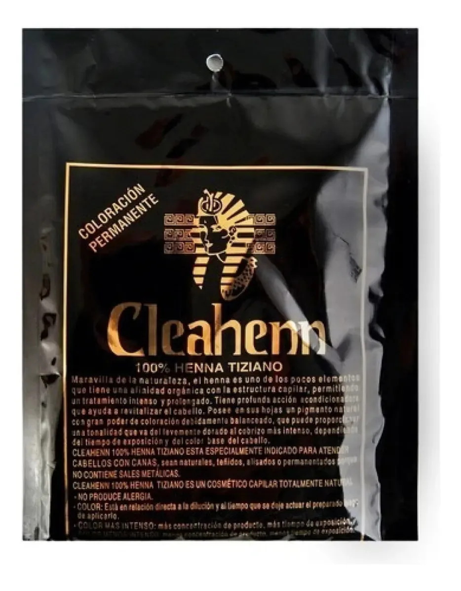 Henna Coloração Natural Tiziano Cleahenn X50g