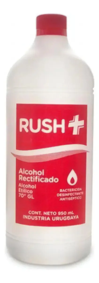 Álcool Rush Retificado 70% 950ml