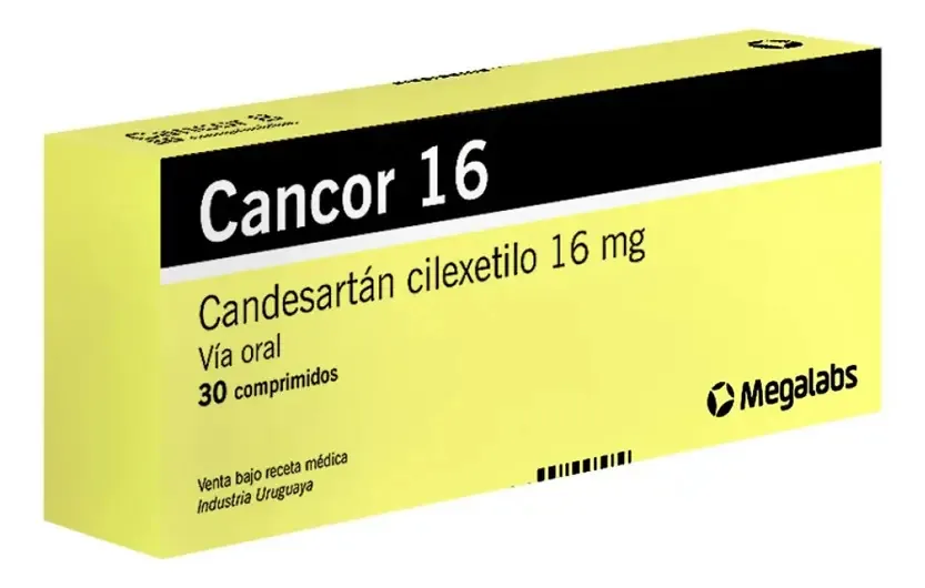 Cancor 16 mg 30 comprimidos