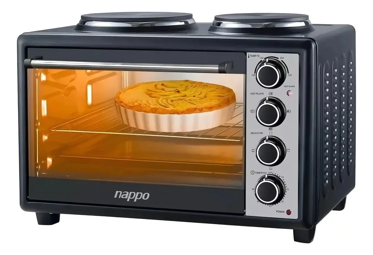 Forno de bancada elétrico Nappo NEH45 45L preto