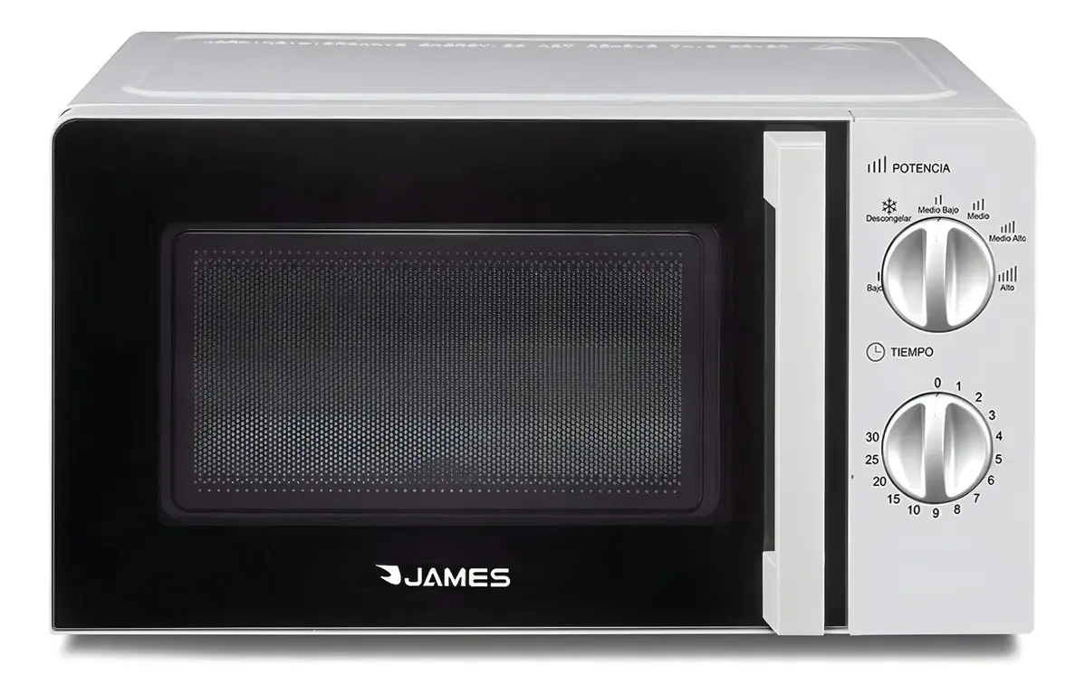 Micro-ondas James J-18 GR branco 20L