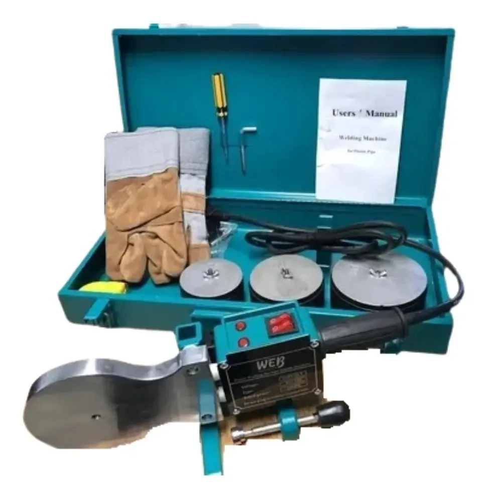 Kit termofusível Web 75 A 110 mm 2500 W. com bolsa