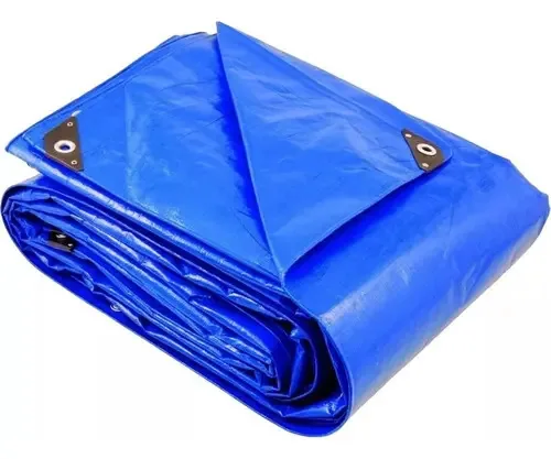 Tela de toldo multiuso impermeável 2x2 Mts, cor azul