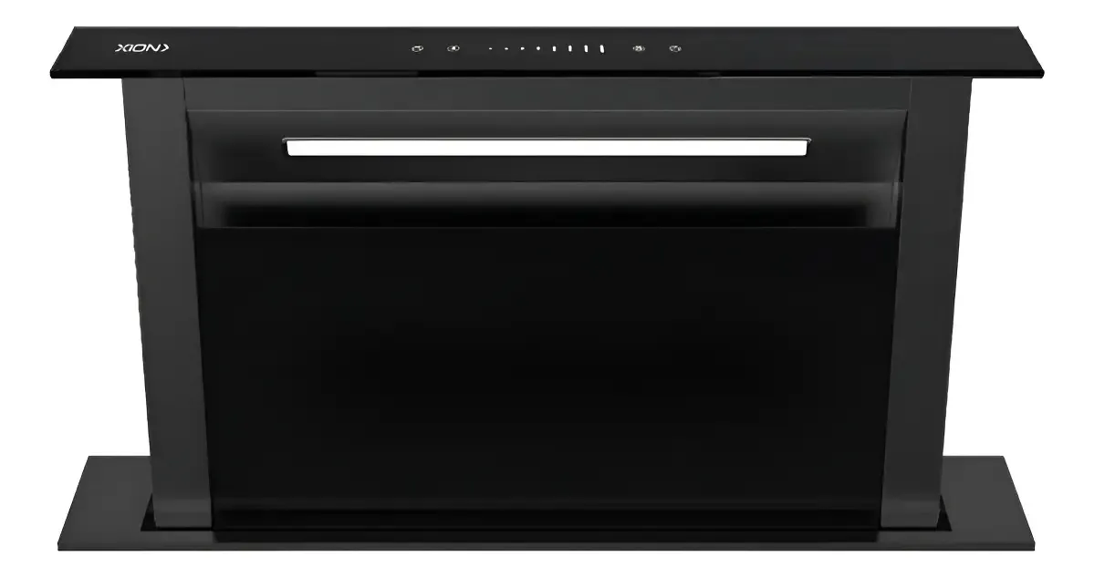 Exaustor/bancada telescópica. Xion de 60 cm - preto