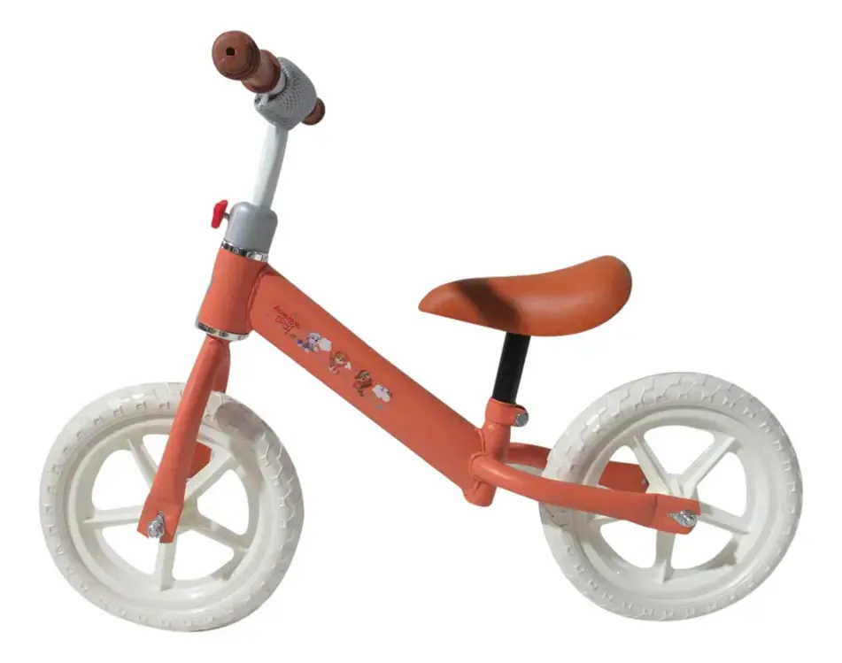 Bicicleta Paw Patrol Balance Coral sem pedais