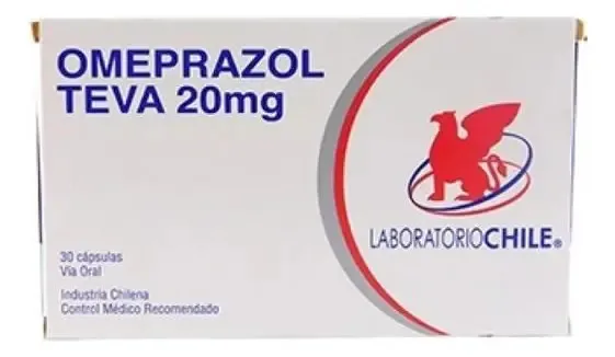 Omeprazol Teva 20 mg 30 cápsulas