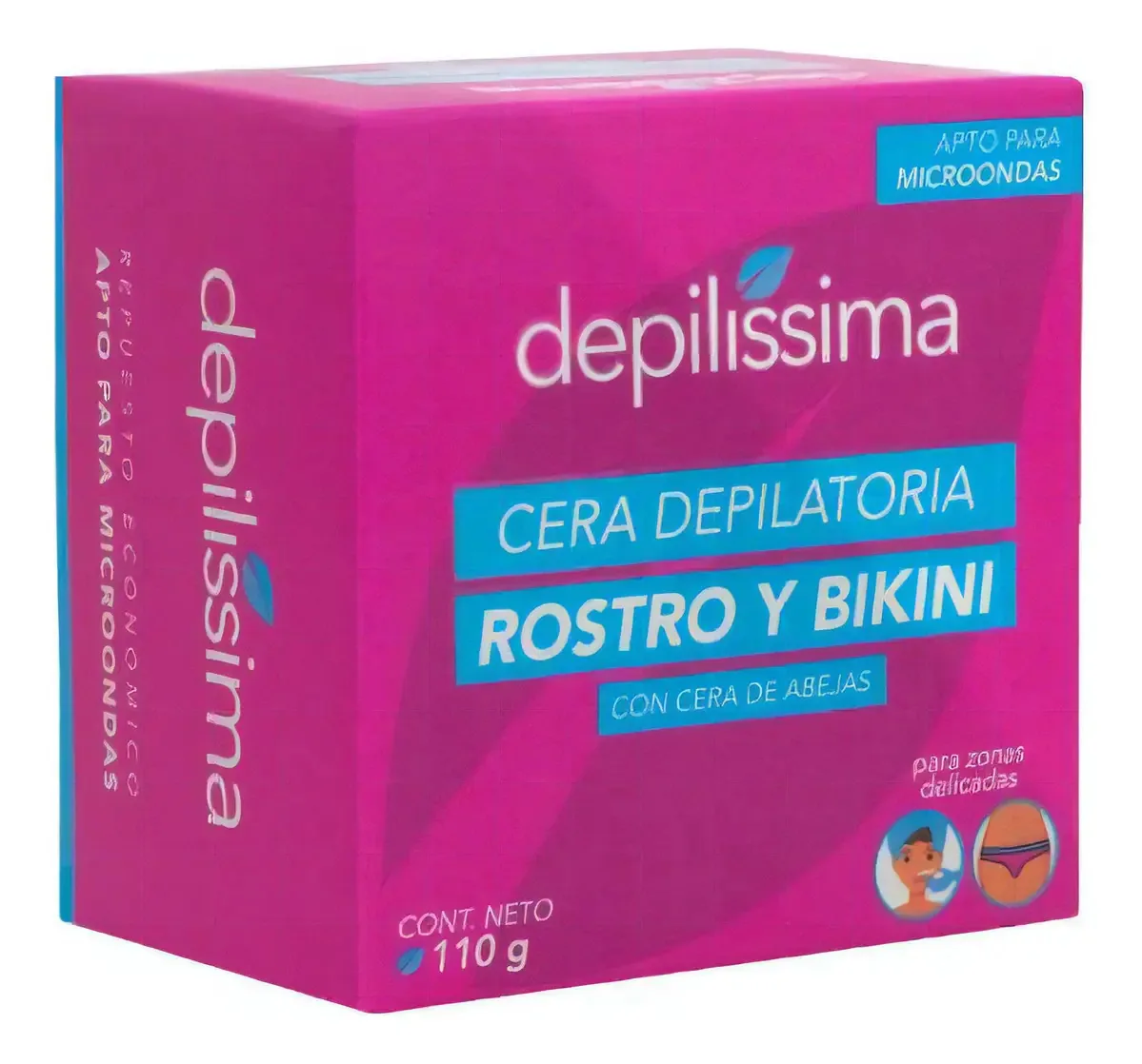 Cera Depilatória Depilissima Rosa Mosqueta 110grs