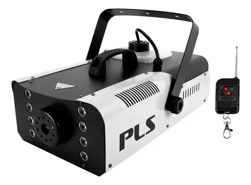 Máquina de fumaça Pls 900w +controle remoto sem fio