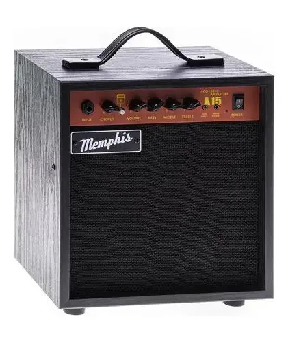 Amplificador de guitarra eletroacústica Memphis Black