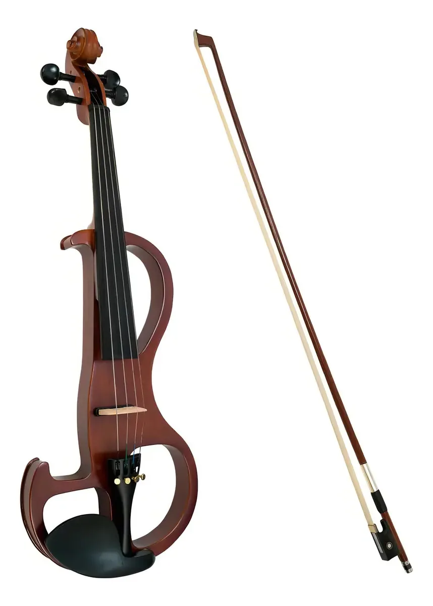 Violino elétrico Memphis Ftmve088 cor marrom