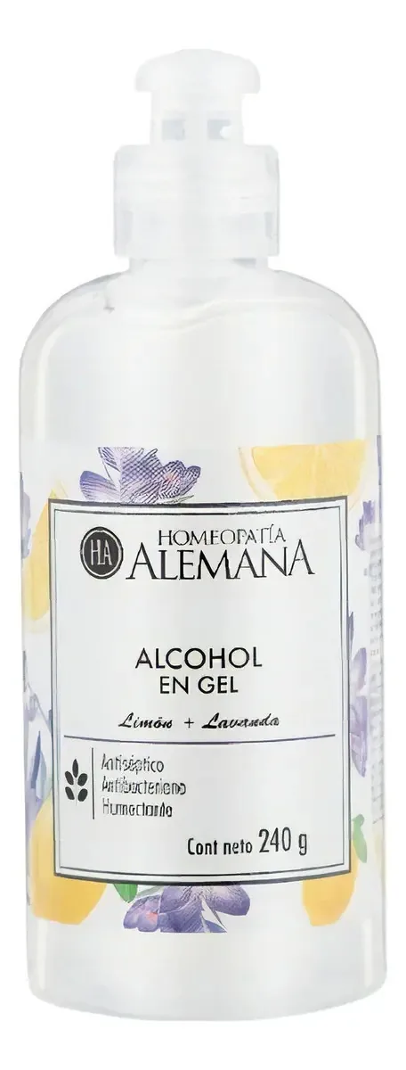 Álcool em Gel Limão e Lavanda
