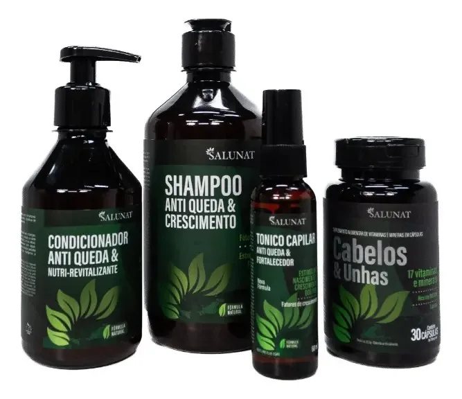 Kit Antiqueda E Crescimento, Com Shampoo 500ml