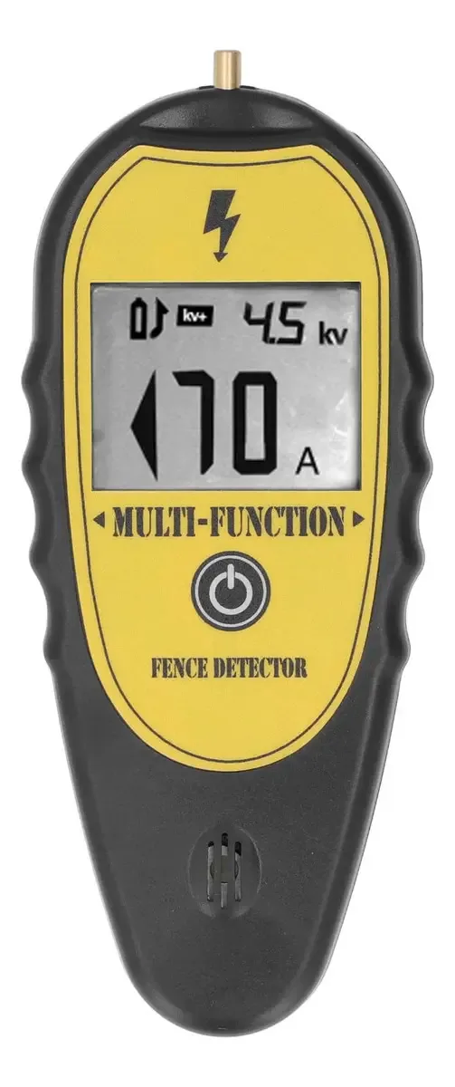 Fasj Testador De Cercas Elétricas, Testador De Voltagem De Cerca Elétrica Digital E Localizador De Falhas, Faixa De Teste De 200 A 15000v, Leitor De Voltagem De Cerca Portátil Para Fazendas De Gado