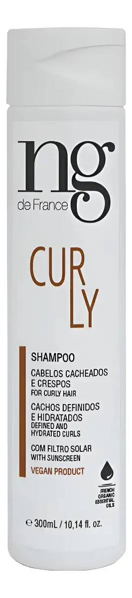Shampoo Para Cachos Curly Ng De France 300ml