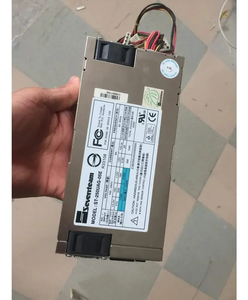 St-250uag-05e 1u 250w Potência De Servidor 1u Potência St-200uab-05e