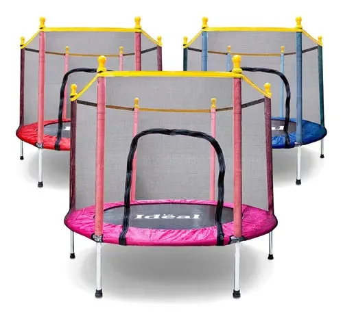 Cama elástica de trampolim de 1,40 Mt + cobertor+rede - The