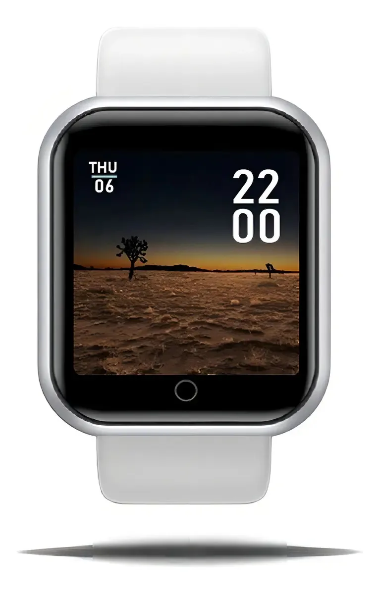 Relógio Inteligente Digital Feminino Monitoramento Completo Caixa Branco