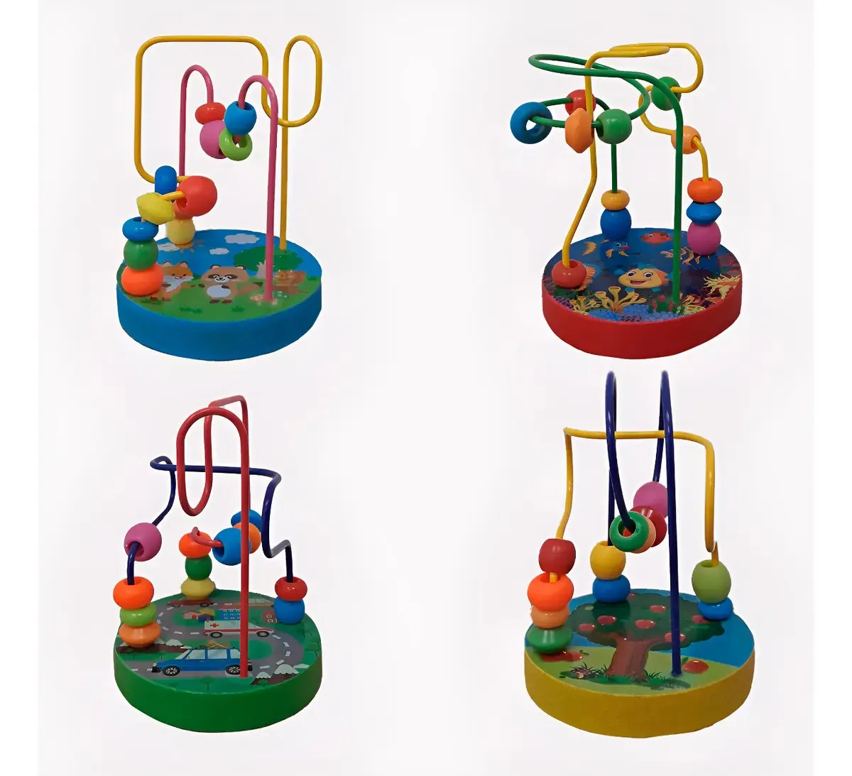 Brinquedo Educativo Mini Aramado Pedagógico - Kit 4
