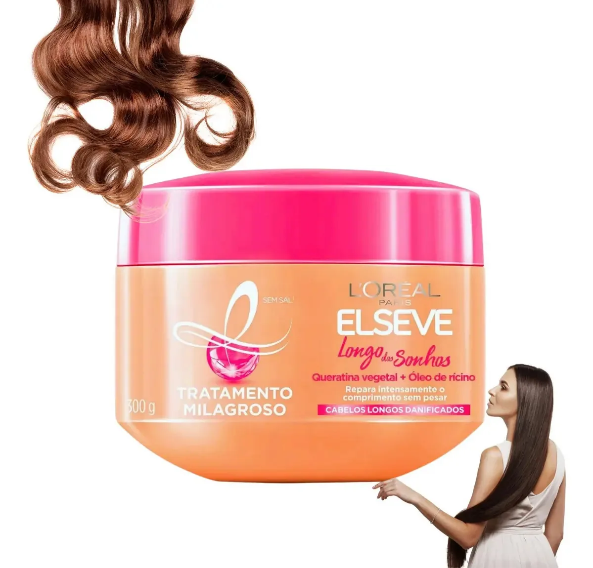 Creme De Tratamento Longo Dos Sonhos Elseve Loreal Paris