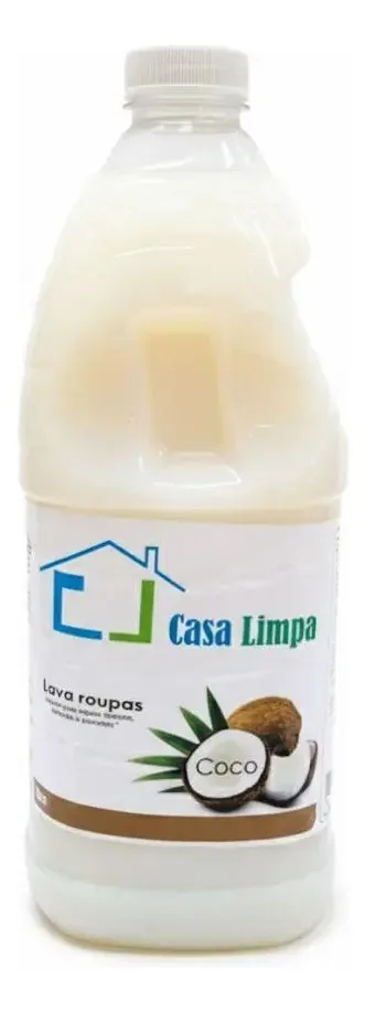 Lava Roupa Coco 2l Casa Limpa